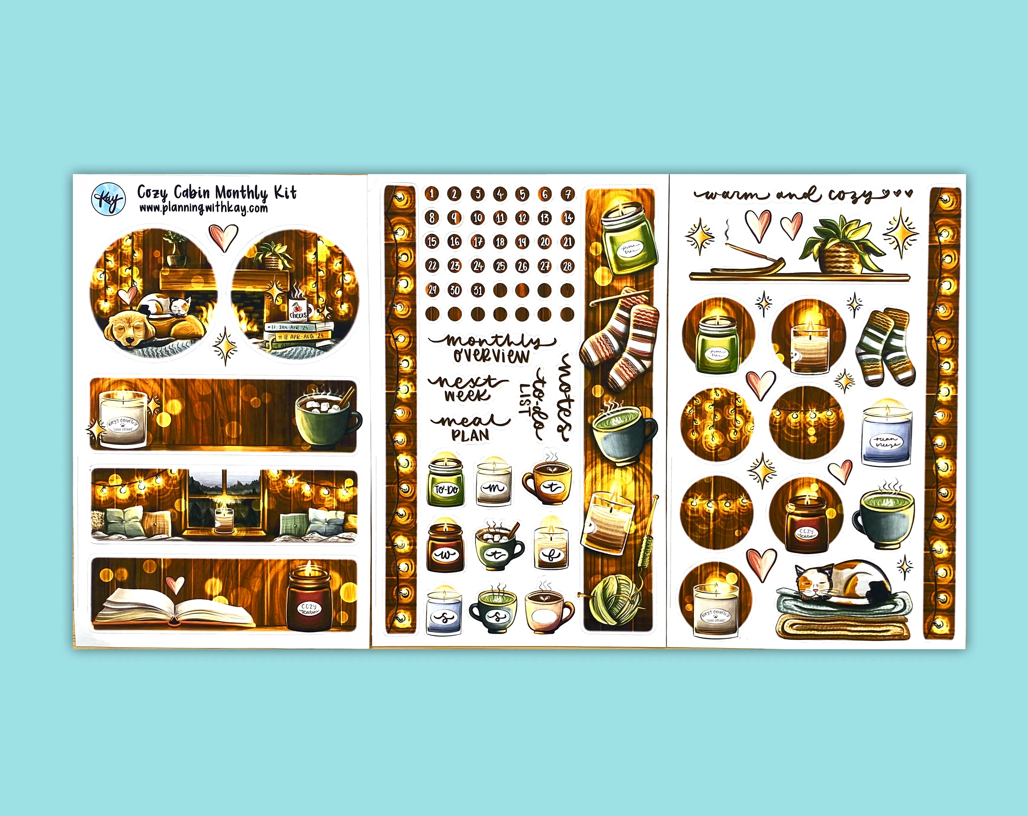 Cozy Cabin Monthly Kit
