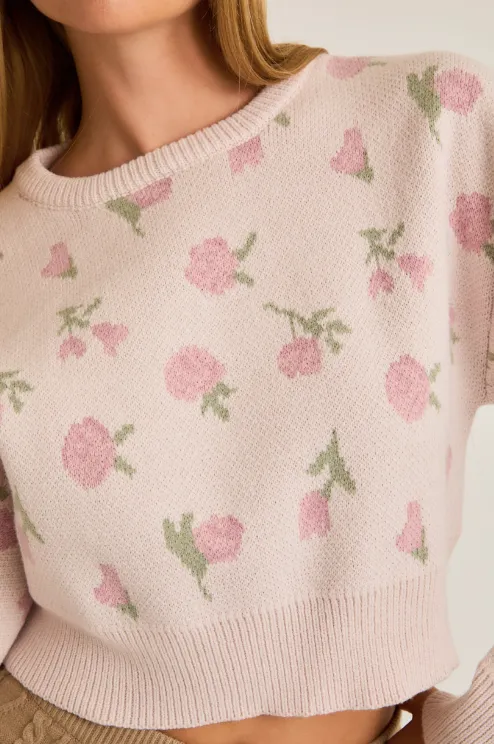 Cozy Rosette Sweater