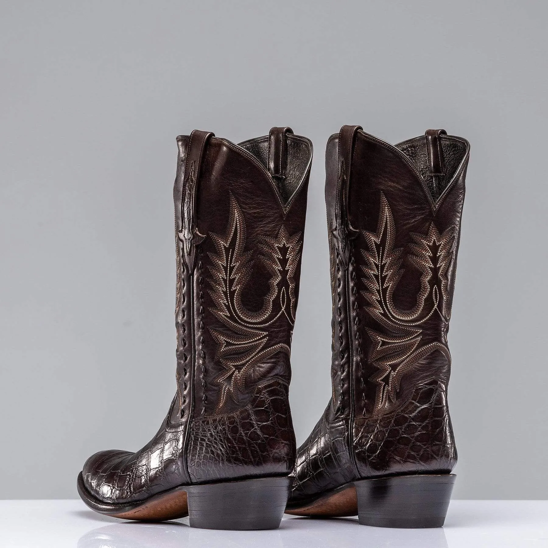 Crocodile Belly Cowboy Boot