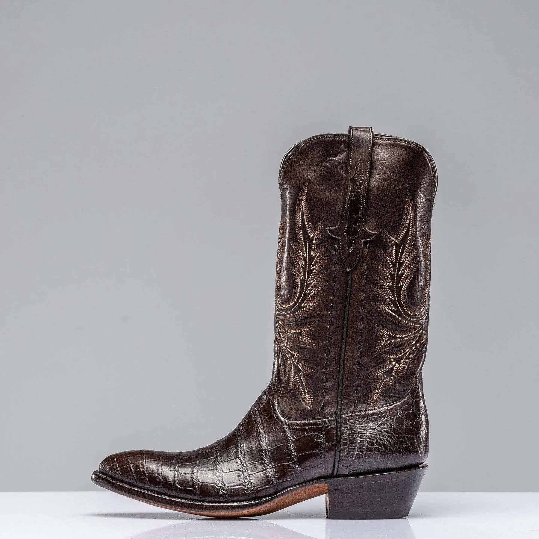Crocodile Belly Cowboy Boot