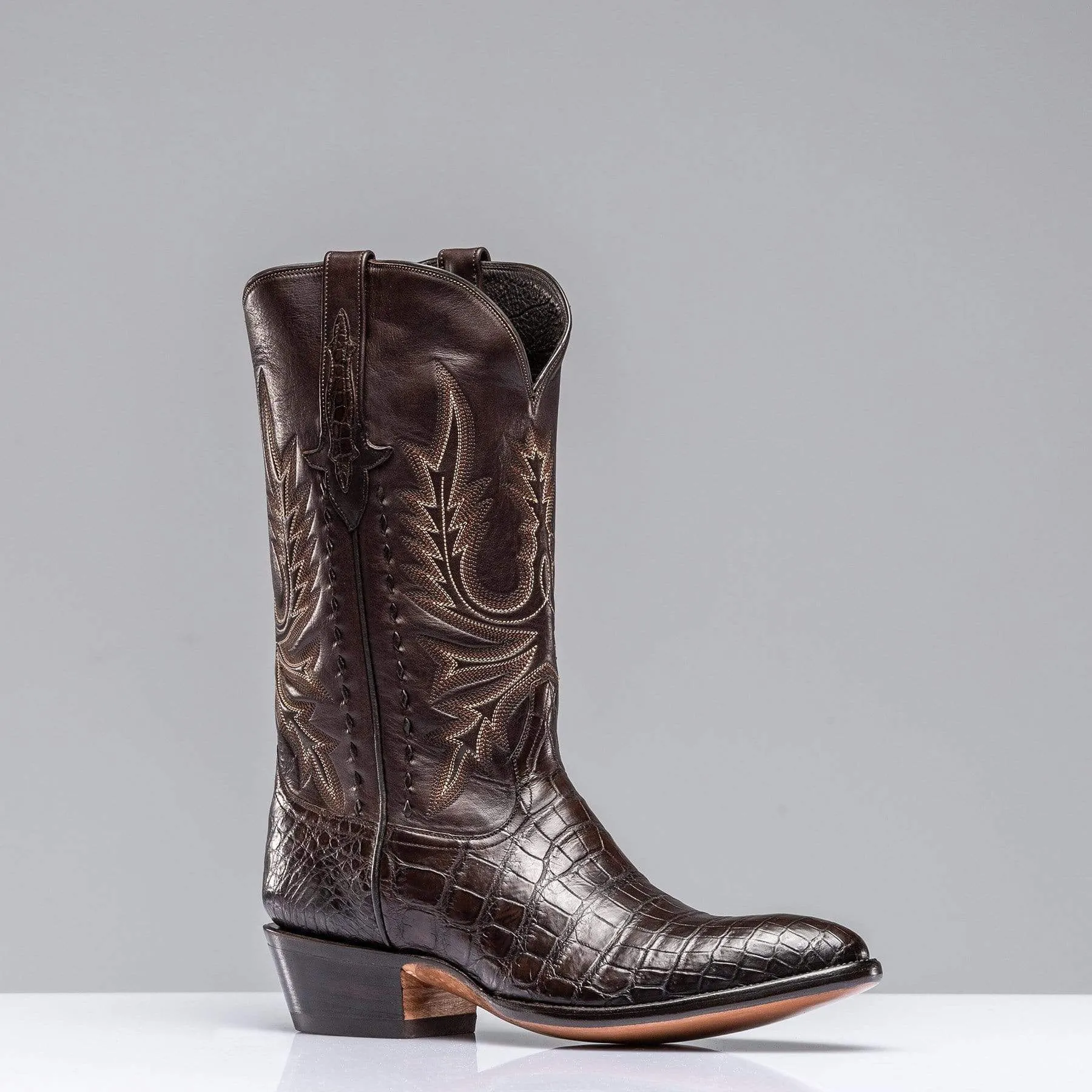 Crocodile Belly Cowboy Boot