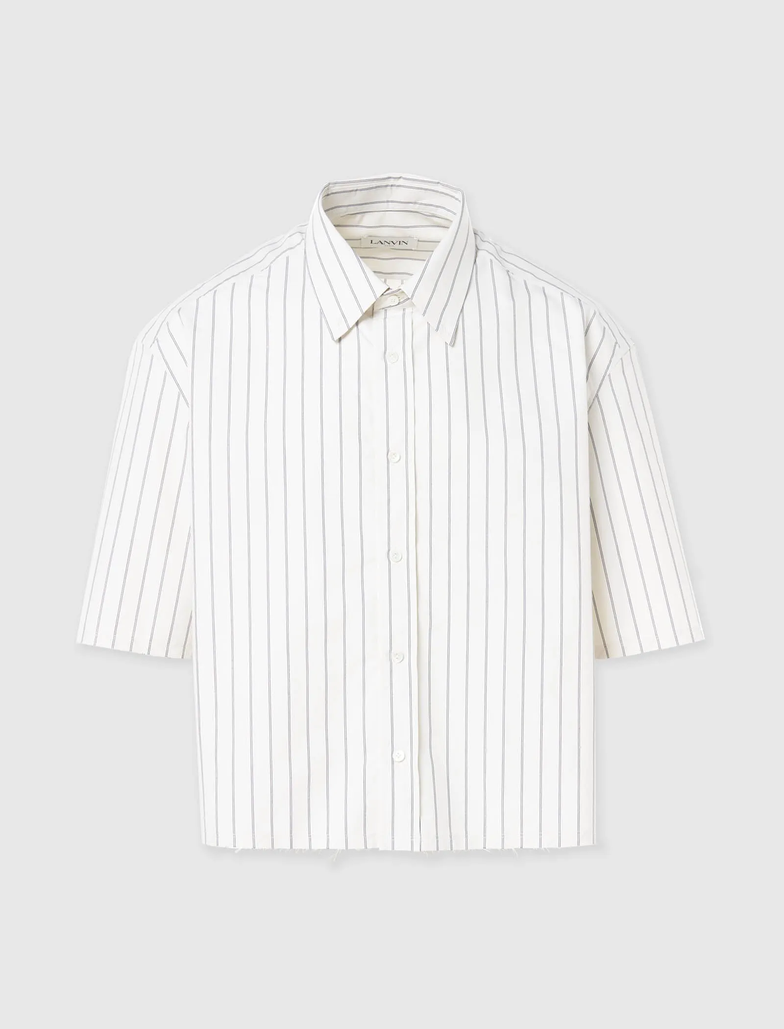 CROPPED SHORT-SLEEVE SHIRT