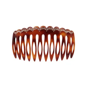 Crystal Arcade Large Tortoiseshell Side Comb