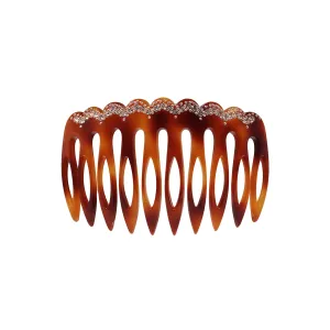 Crystal Arcade Medium Tortoiseshell Side Comb