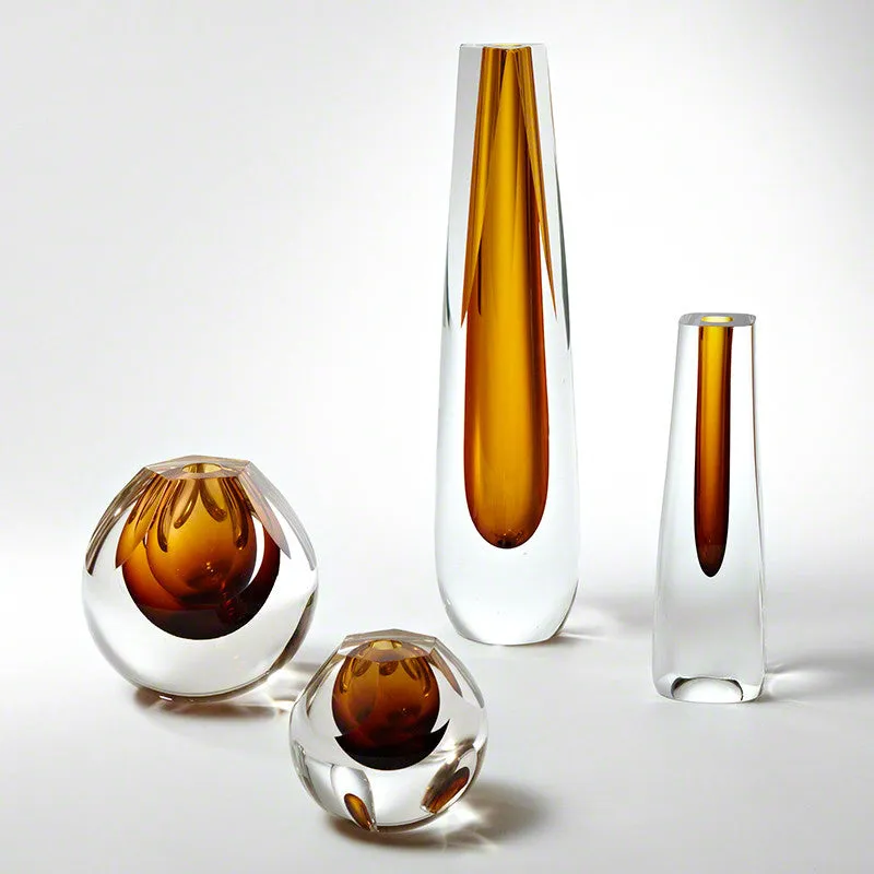 Cut Glass Vase - Global Views