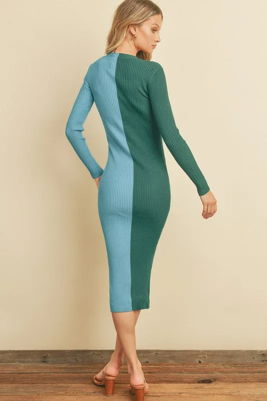 Double Take Midi Dress
