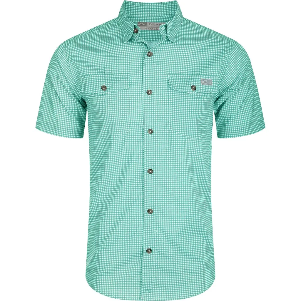 Drake Frat Gingham Check Shirt S/S