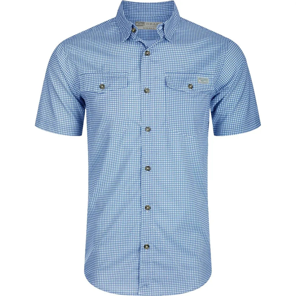 Drake Frat Gingham Check Shirt S/S