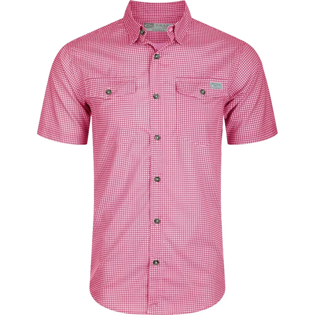 Drake Frat Gingham Check Shirt S/S