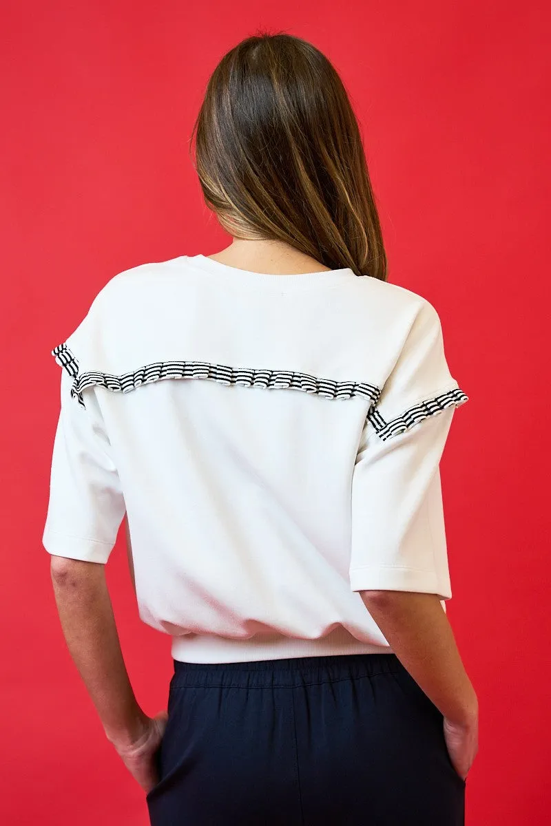 Elegant Ruffle Top