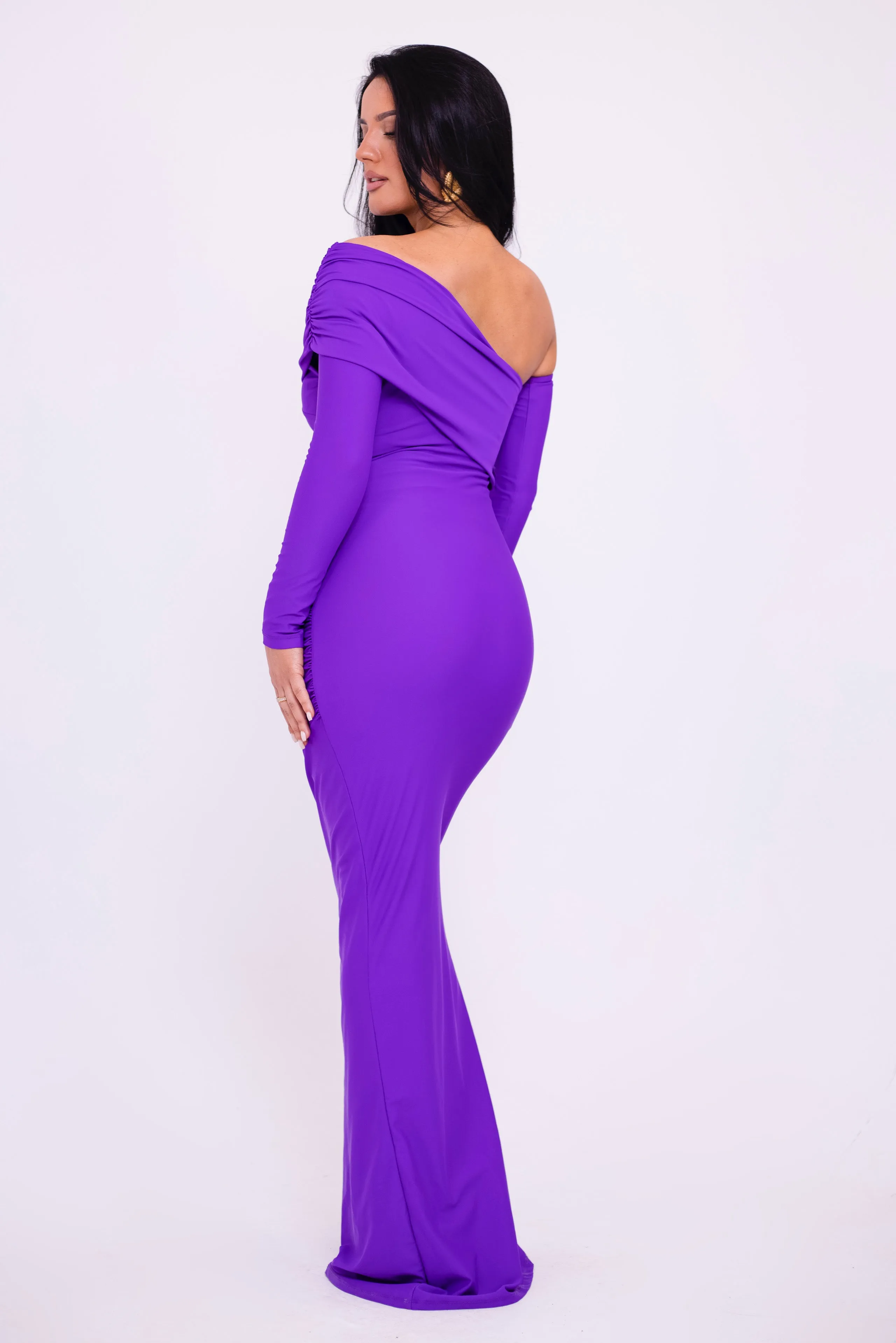 Elysia Purple Dress