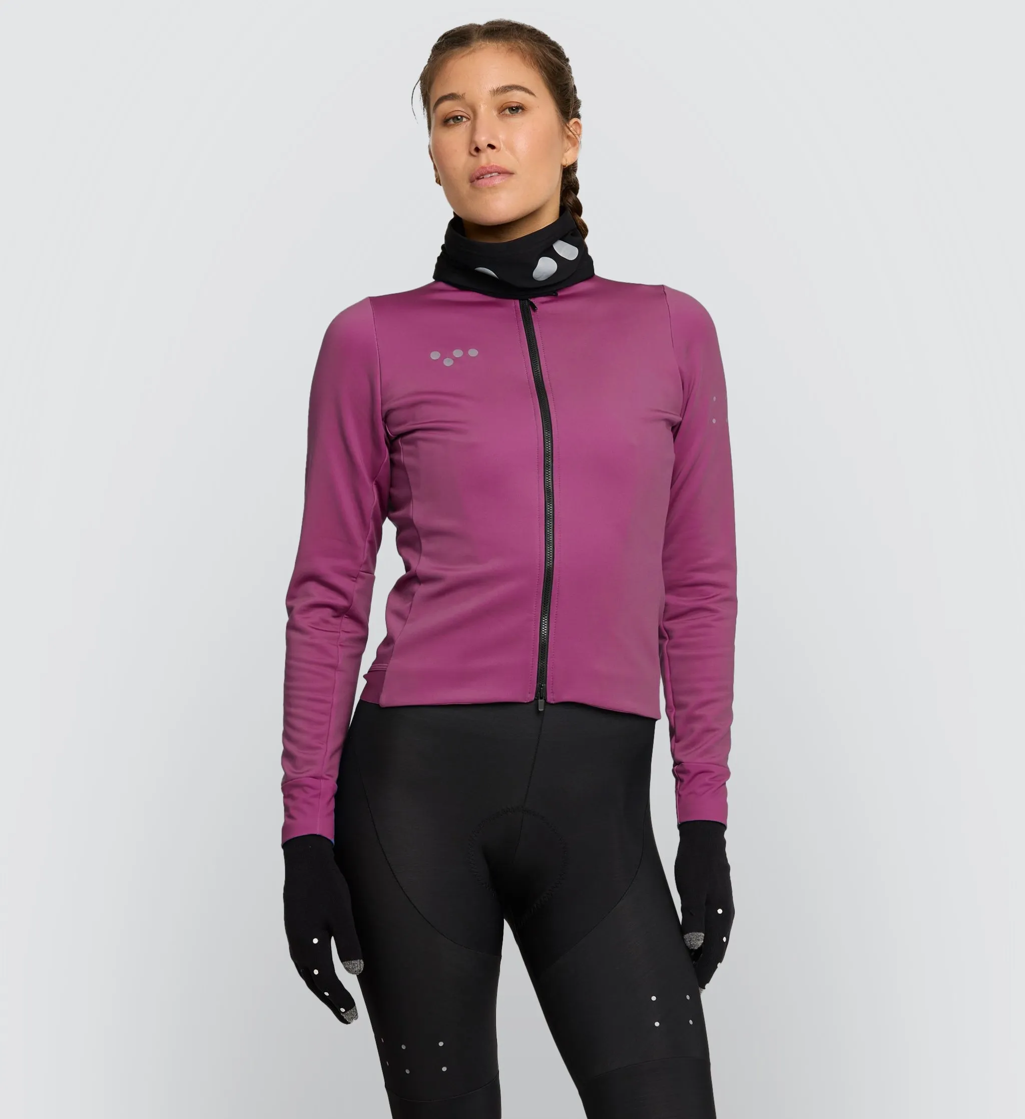 Essentials / Women's Thermal Jacket - Mulberry