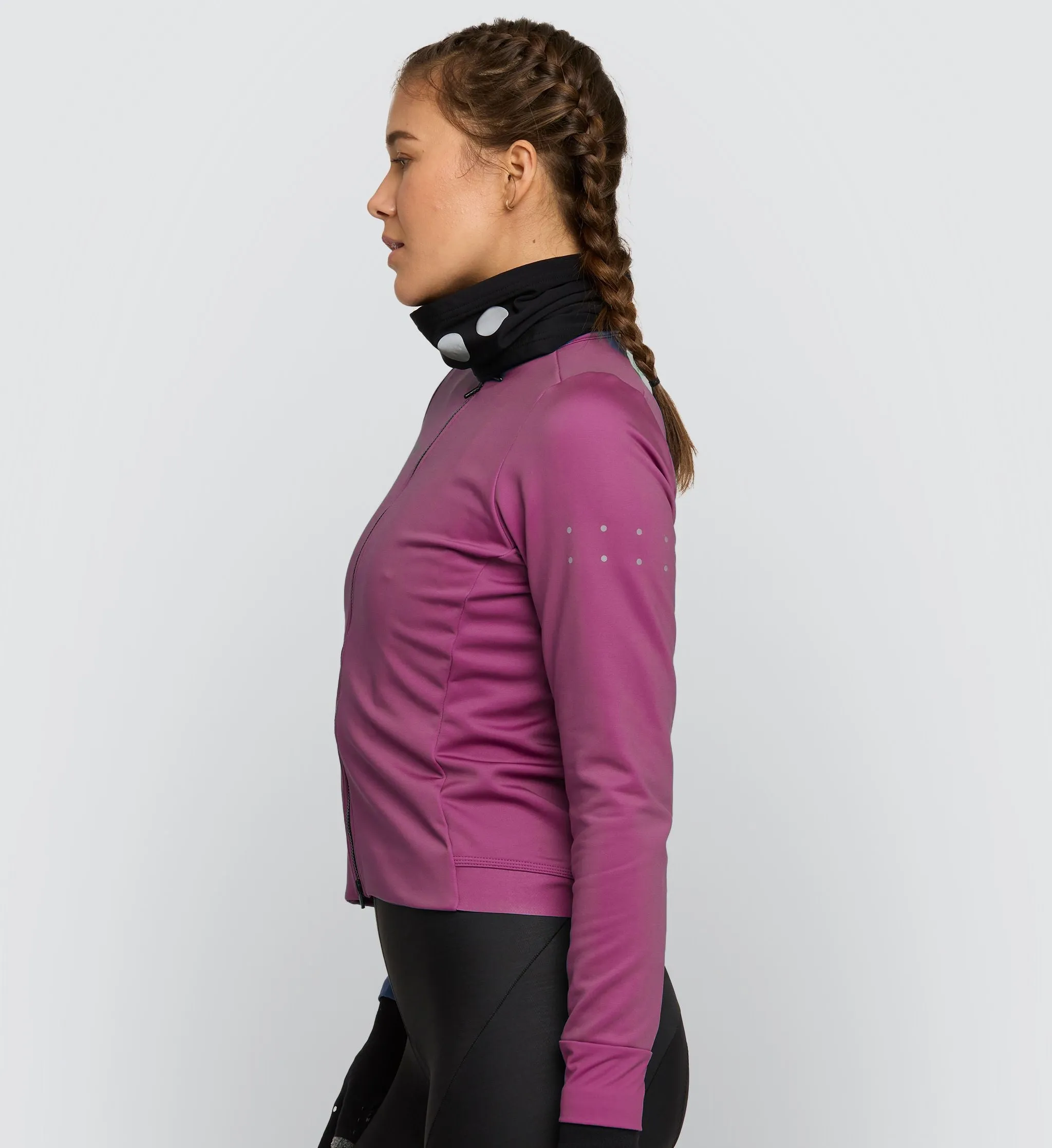 Essentials / Women's Thermal Jacket - Mulberry