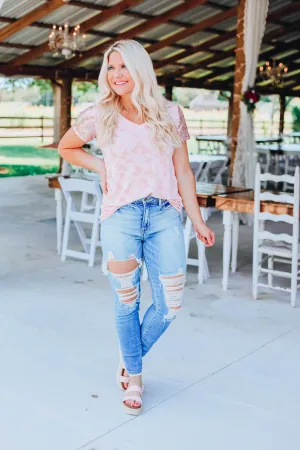 Everything Peachy Paisley Top