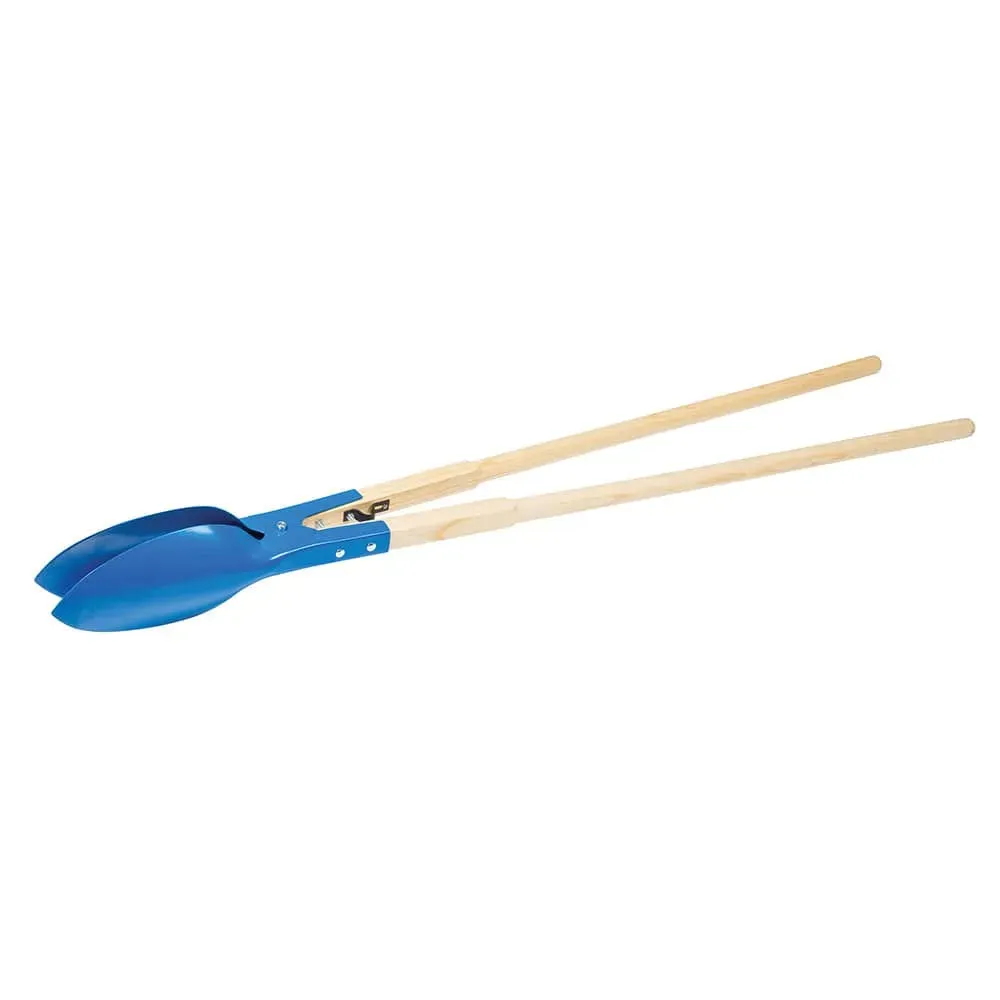 Fence Post Hole Digger Heavy Duty Fencing Spade Wood Handles
