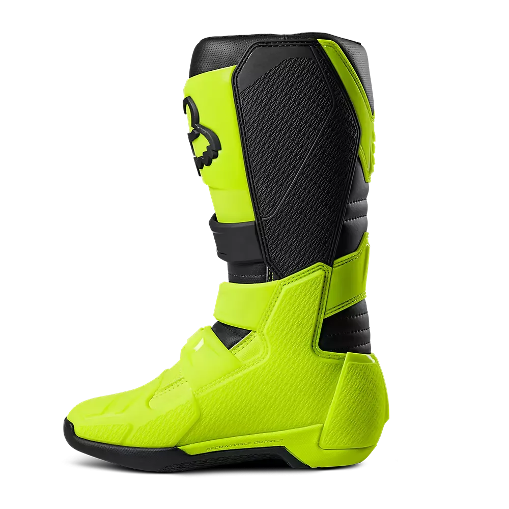 FOX Botas Moto Comp Amarillo