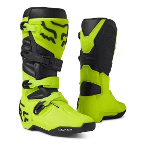 FOX Botas Moto Comp Amarillo