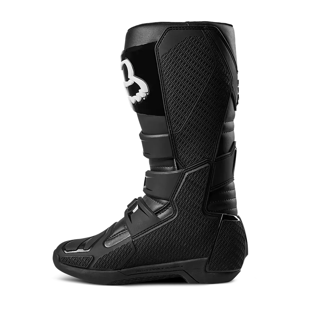 FOX Botas Moto Comp Negro