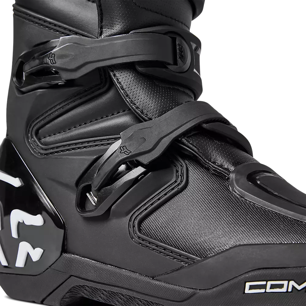 FOX Botas Moto Comp Negro