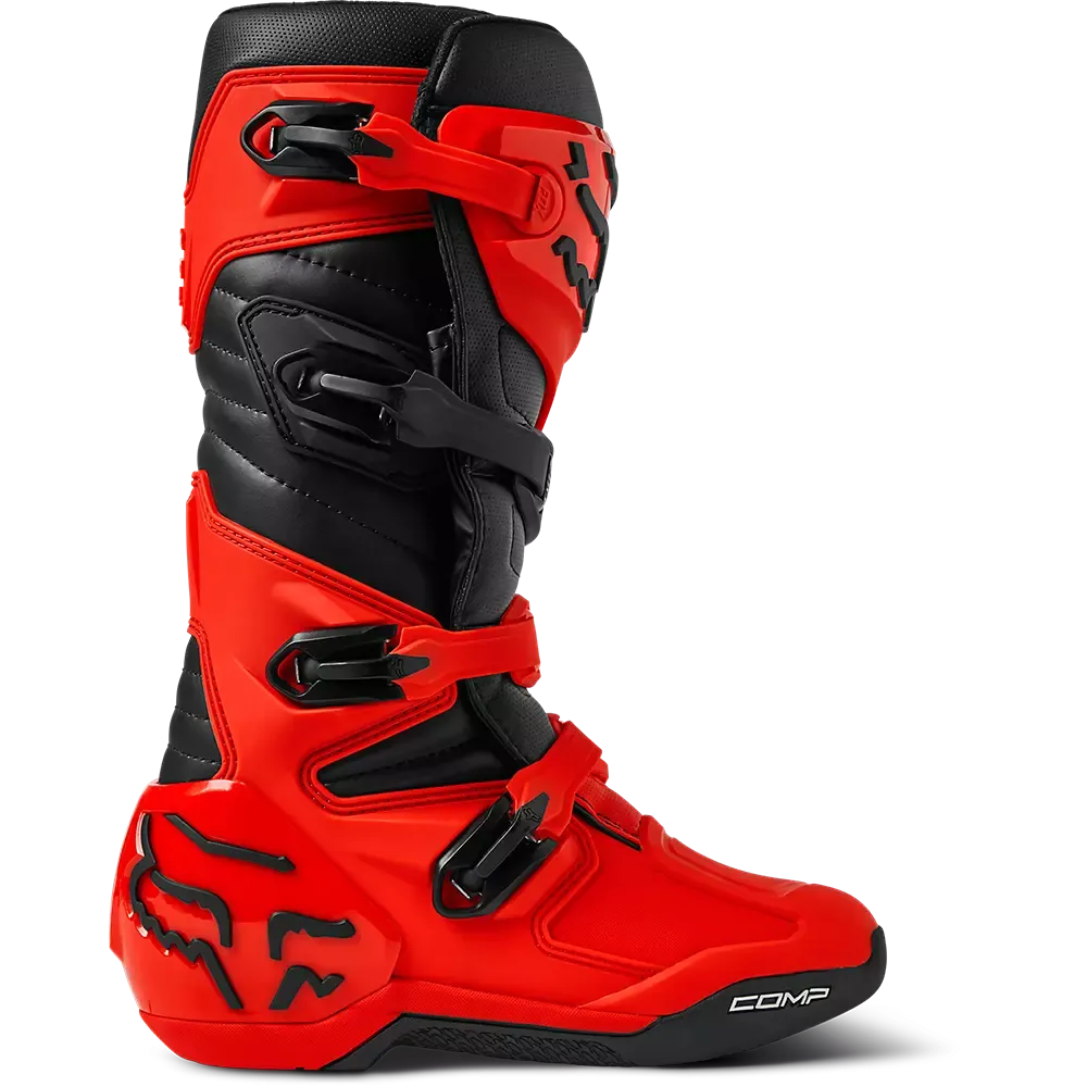 FOX Botas Moto Comp Rojo