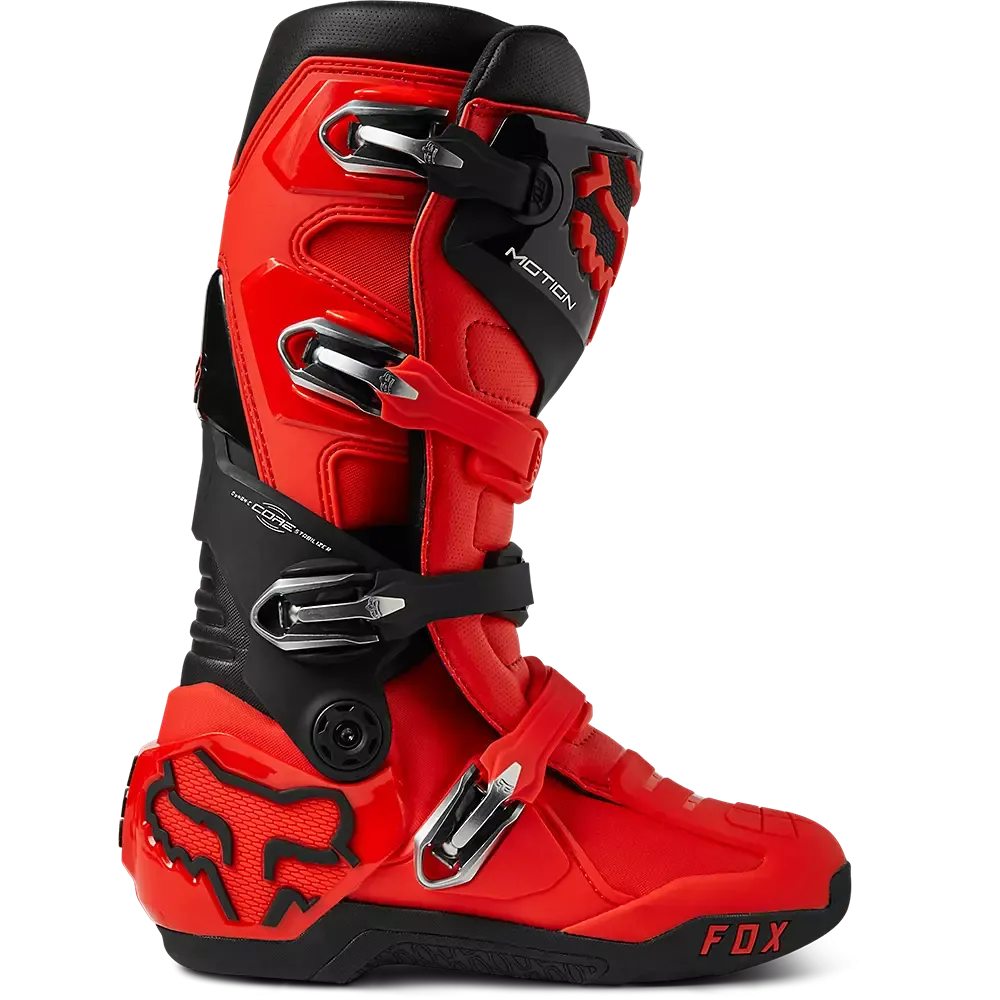 FOX Botas Moto Motion Rojo