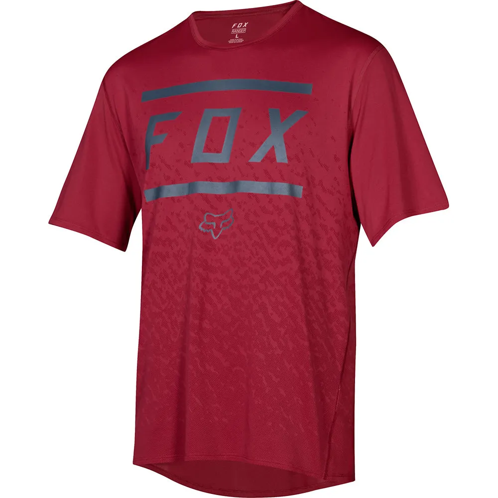 Fox Ranger Ss Bars Jersey [Cardinal] S