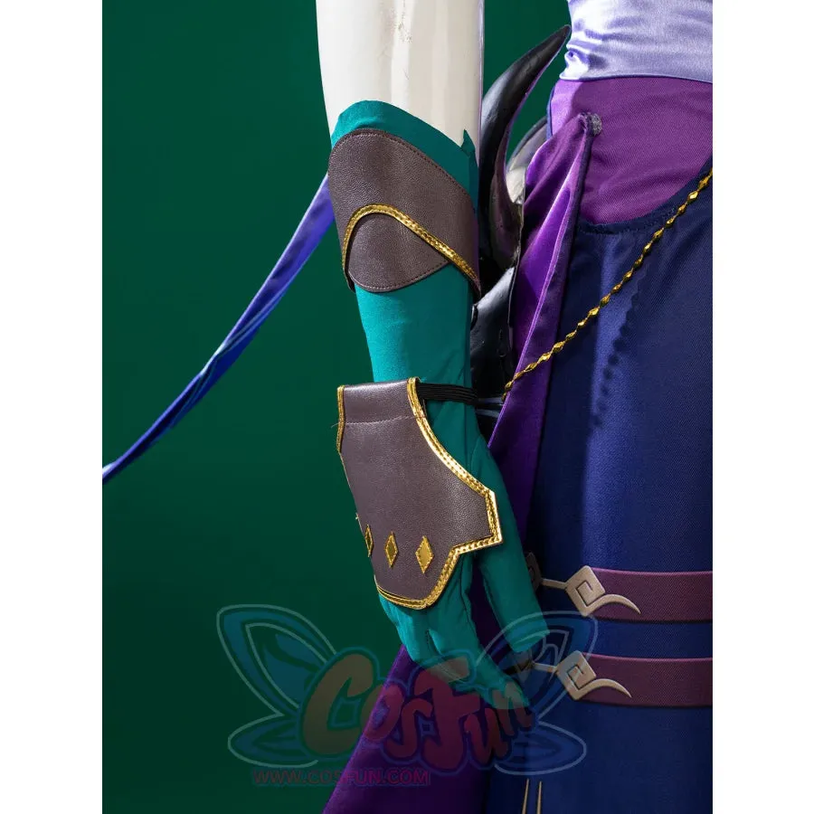 Genshin Impact Xiao Cosplay Costume C00269 AA