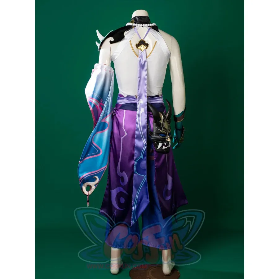 Genshin Impact Xiao Cosplay Costume C00269 AA
