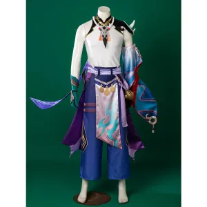Genshin Impact Xiao Cosplay Costume C00269 AA