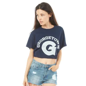 Georgetown University Cropped Tee