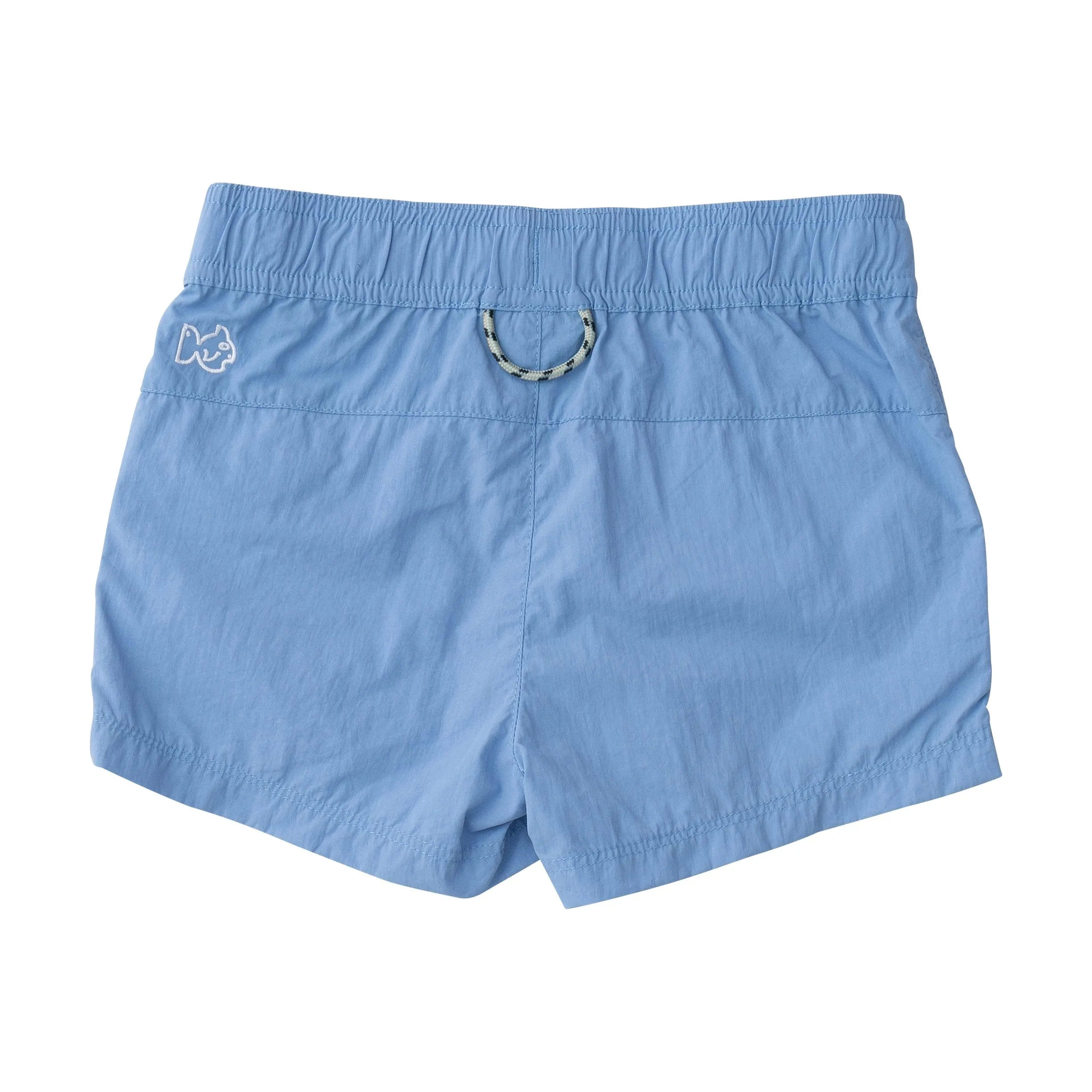 Girls' Harbor Hangin' Short in Coastline Blue