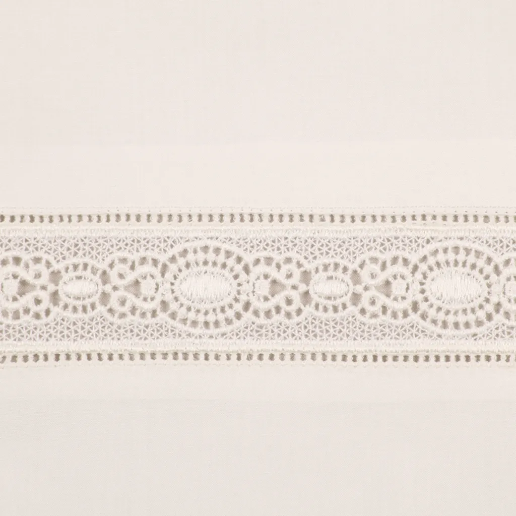 Giza 45 Lace Percale Sheet Collection