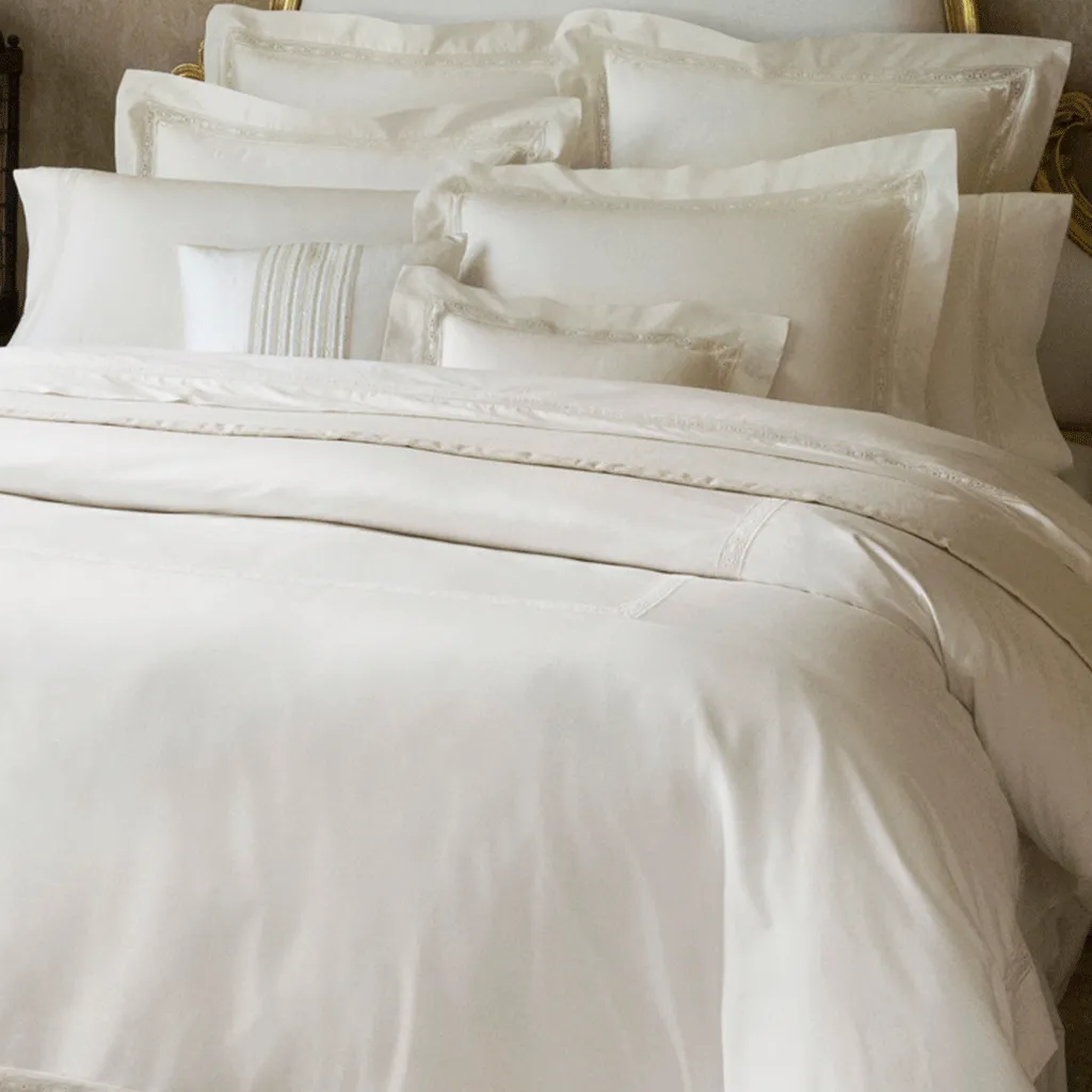 Giza 45 Lace Percale Sheet Collection