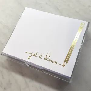 Gold Foil Luxe Pencil