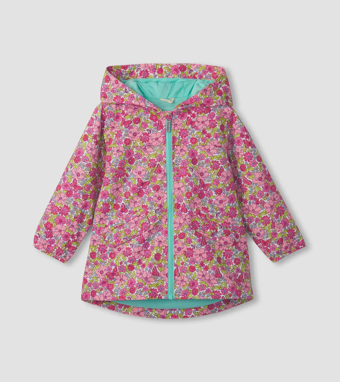 Groovy Flowers Rain Jacket
