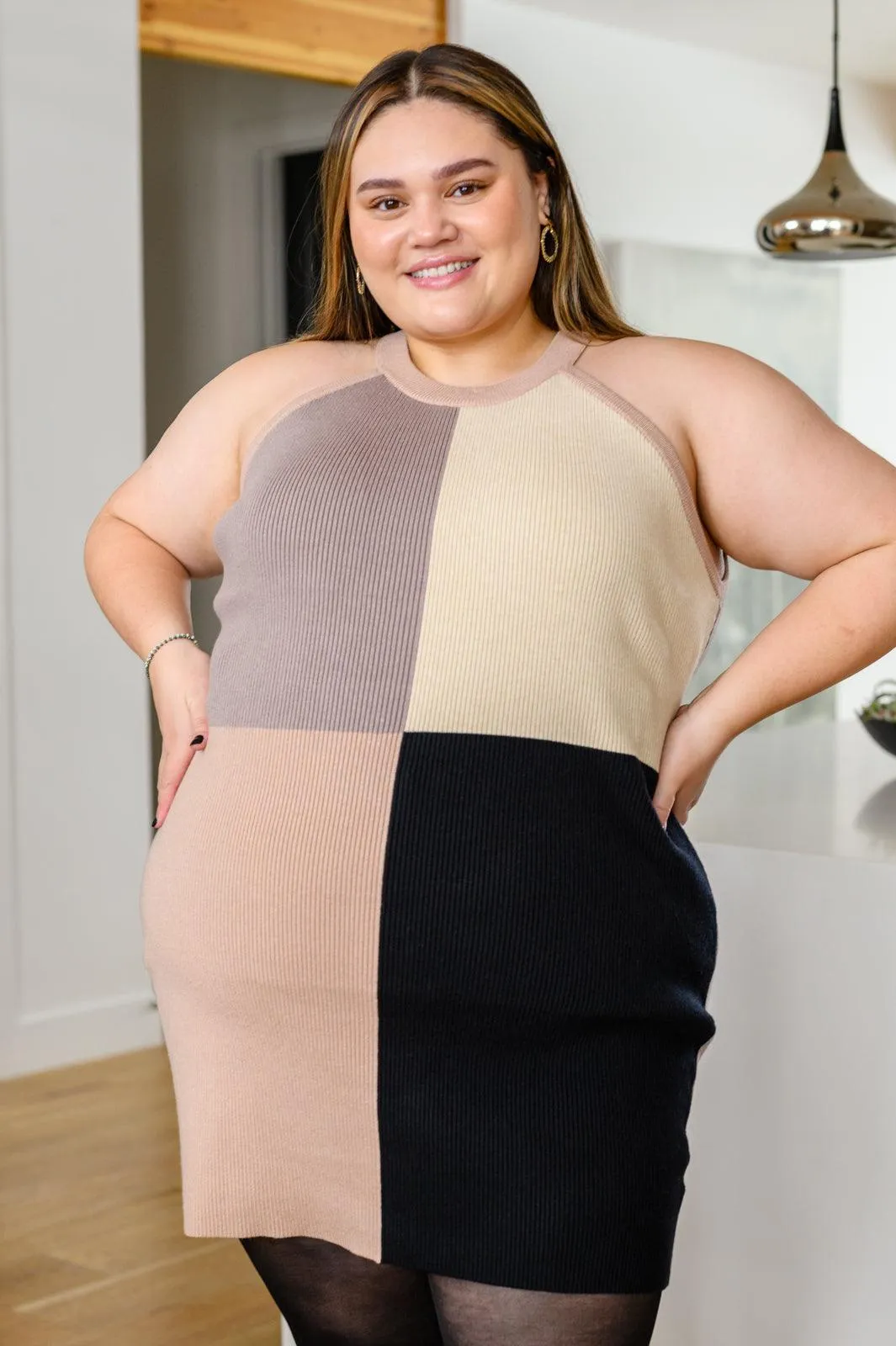 Hazel Blues® | Stick Around Sleeveless Mini Bodycon Dress
