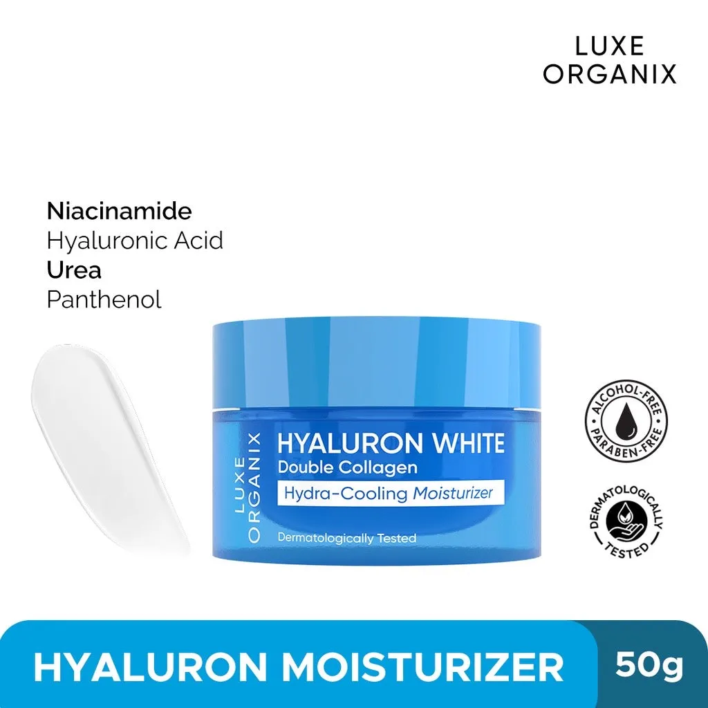 Hyaluron White Double Collagen Hydra-Cooling Moisturizer 50g