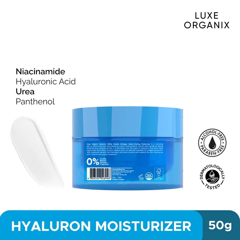 Hyaluron White Double Collagen Hydra-Cooling Moisturizer 50g