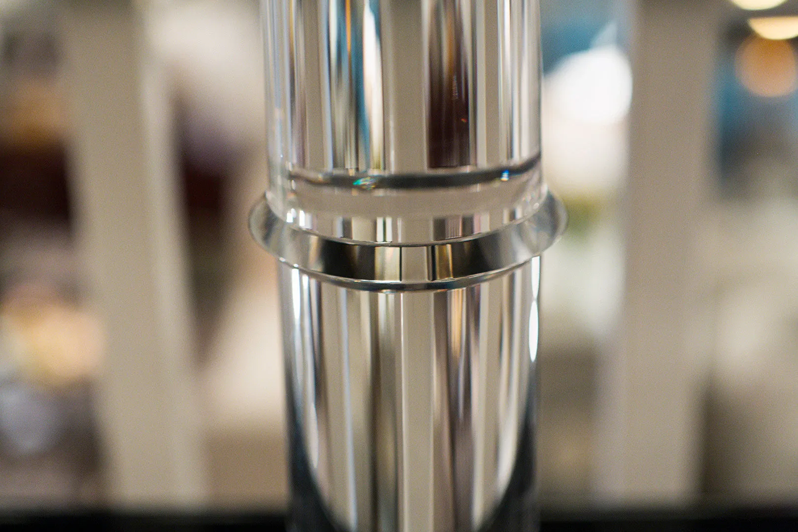 Ice Pillar Candle Holder - Global Views