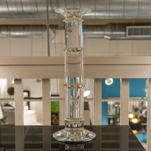Ice Pillar Candle Holder - Global Views