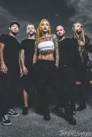 Infected Rain - Dark Clouds 2 - Signed Limited Edition 8x12 Metallic Print