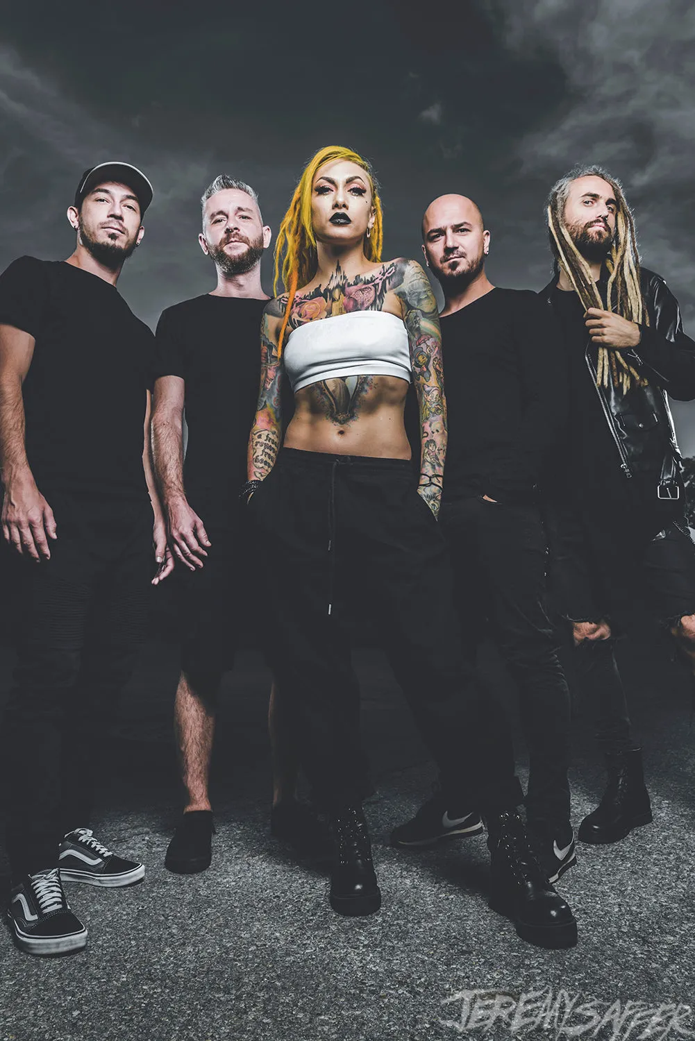 Infected Rain - Dark Clouds 2 - Signed Limited Edition 8x12 Metallic Print