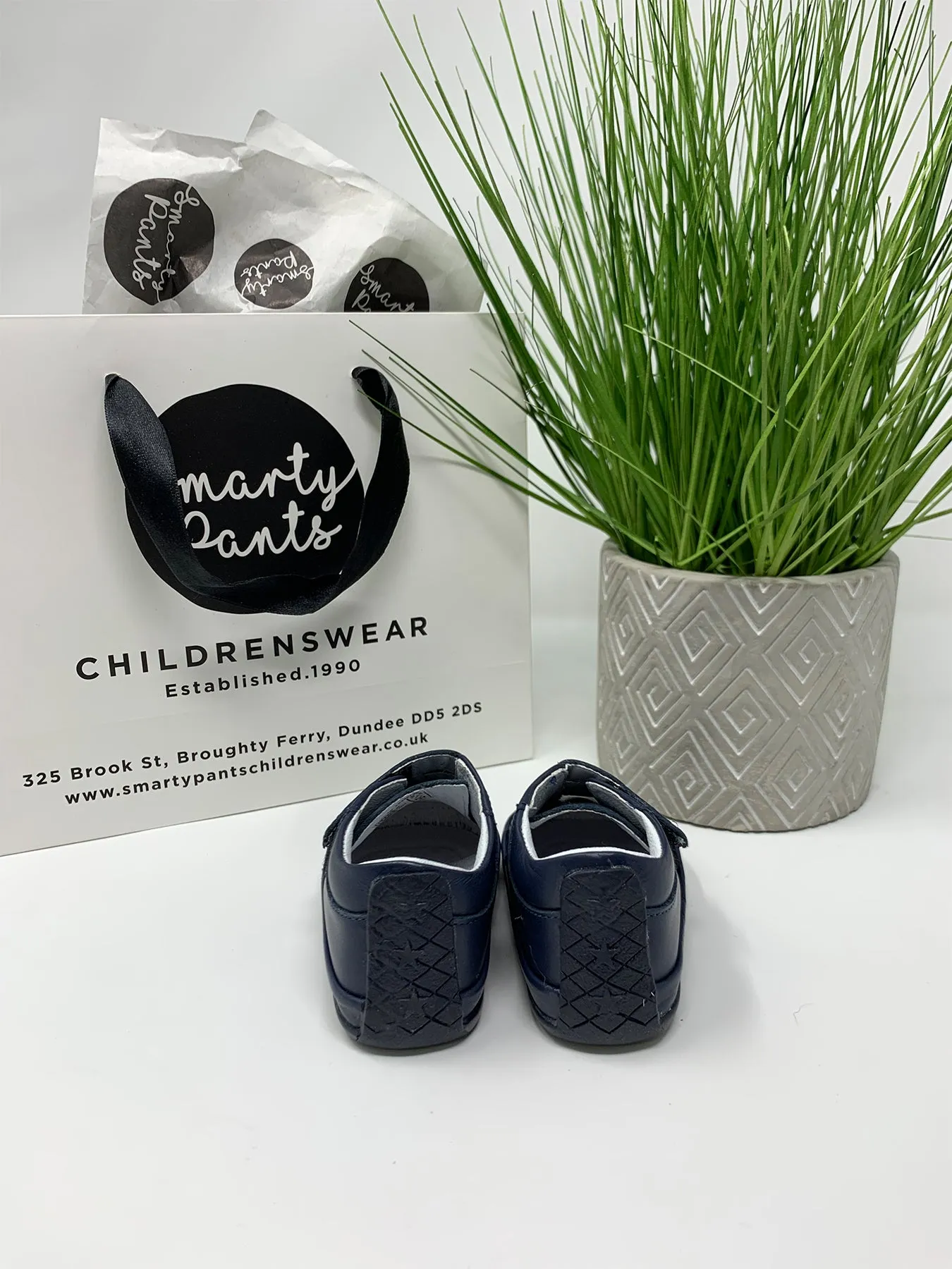 Jack Navy Velcro Trainer