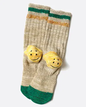 Kapital Ivy Rain Smile Socks