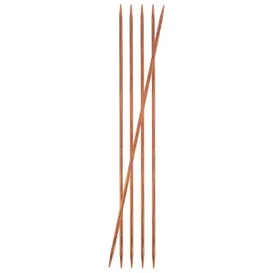 Knit Pro - Double Pointed Knitting Needles - 15cm DPN's - Ginger - 3.75mm