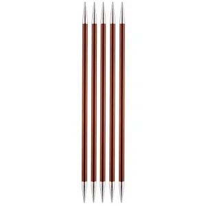 Knit Pro - Double Pointed Knitting Needles - 15cm DPN's - Zing - 5.5mm