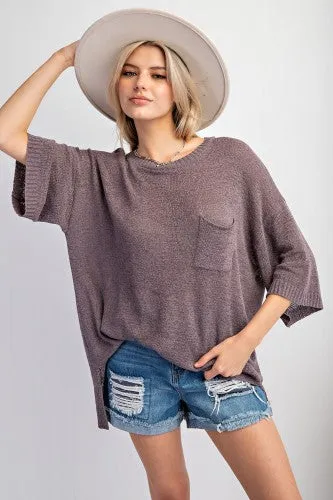 Knitted Sweater Oversize Dolman