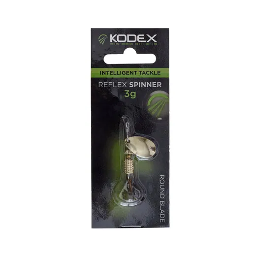 KODEX Reflex Spinner Lure: Round Blade