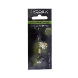 KODEX Reflex Spinner Lure: Round Blade