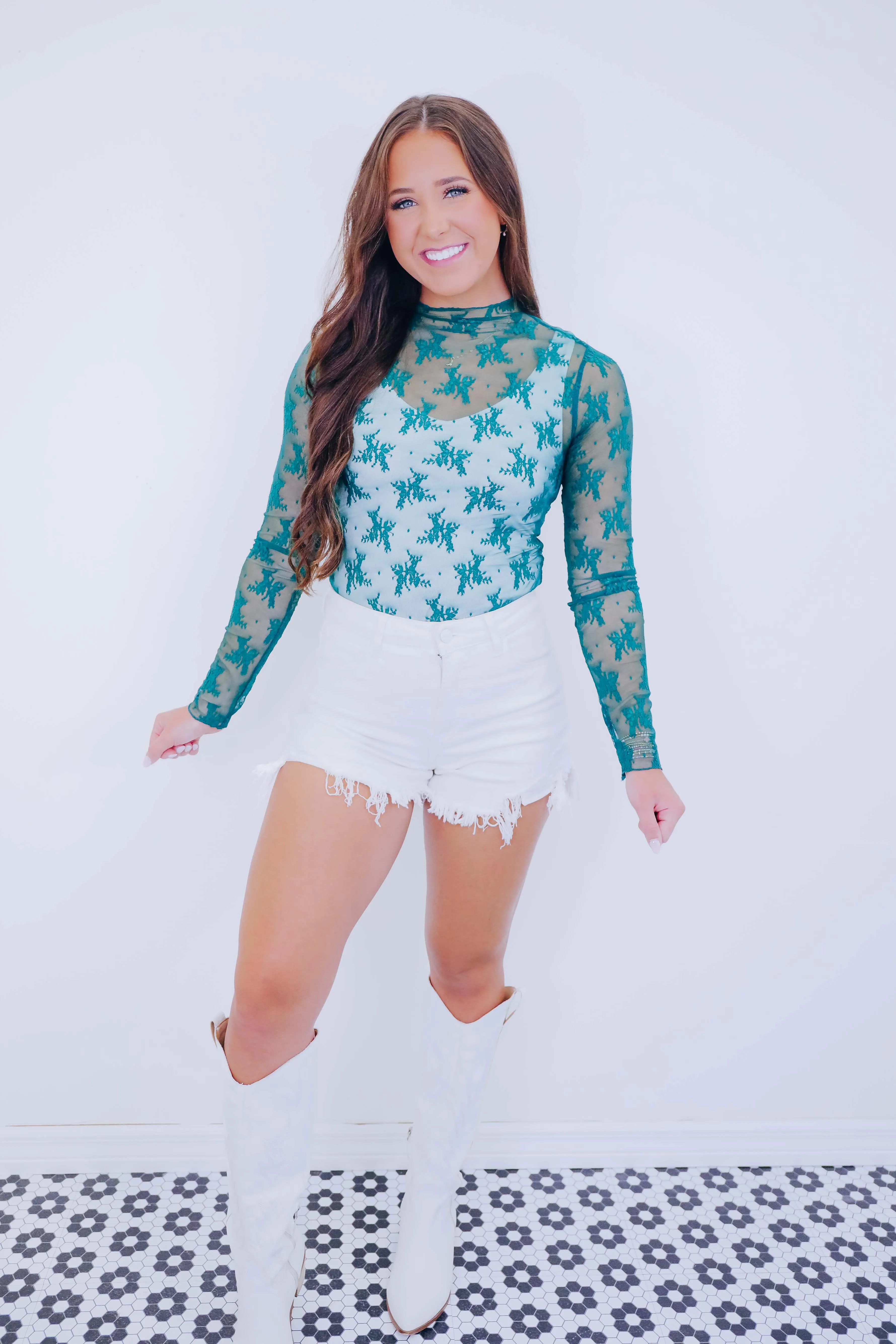 Lolita Lace Sheer Top - 2 Colors